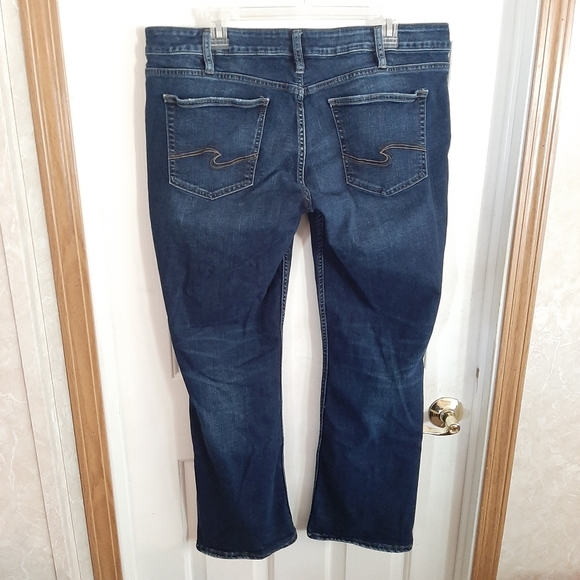 🔥Silver Jeans Womens Size W36/L31 Denim Blue Jeans Suki Slim Boot Fit - Picture 1 of 6